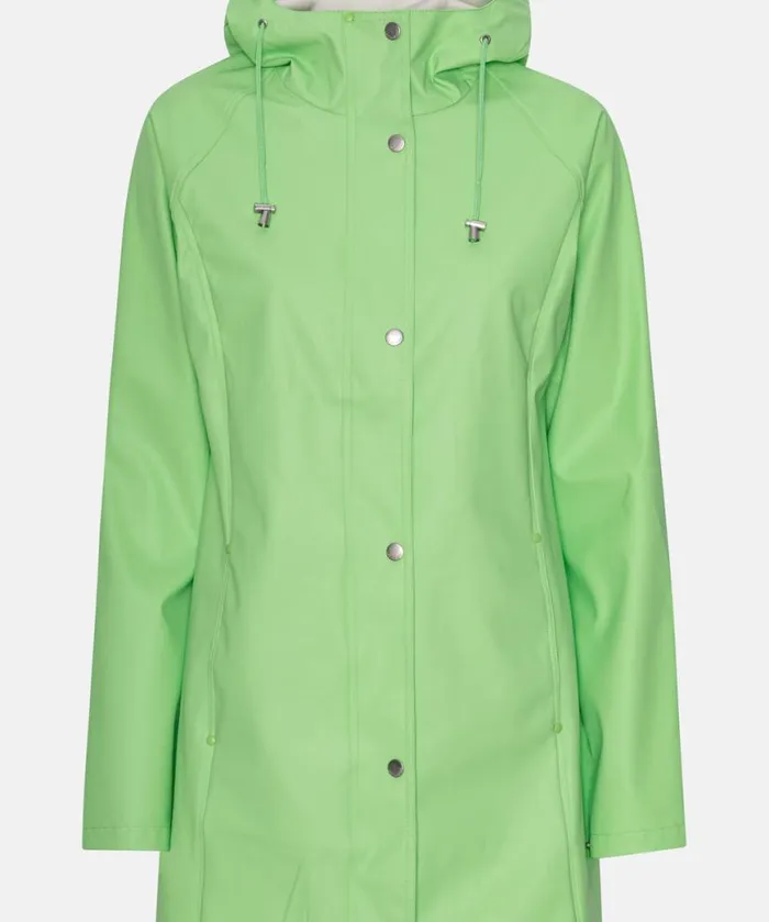 Women Raincoats Ilse Jacobsen Raincoat 8211 Bright Green