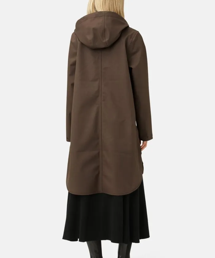 Women Raincoats Ilse Jacobsen Raincoat 8211 Chocolate Brown Women Raincoats Ilse Jacobsen Raincoat 8211 Chocolate Brown