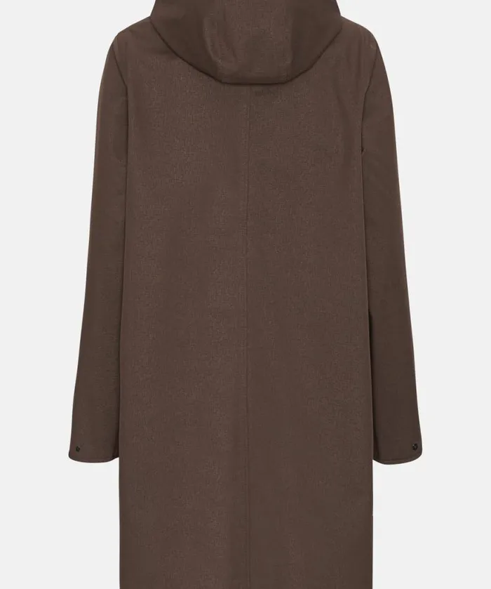 Women Raincoats Ilse Jacobsen Raincoat 8211 Chocolate Brown Women Raincoats Ilse Jacobsen Raincoat 8211 Chocolate Brown