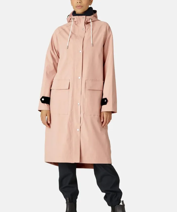 Women Raincoats Ilse Jacobsen Raincoat 8211 Misty Rose