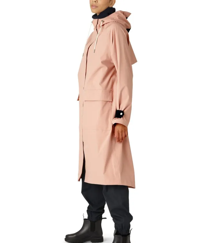 Women Raincoats Ilse Jacobsen Raincoat 8211 Misty Rose