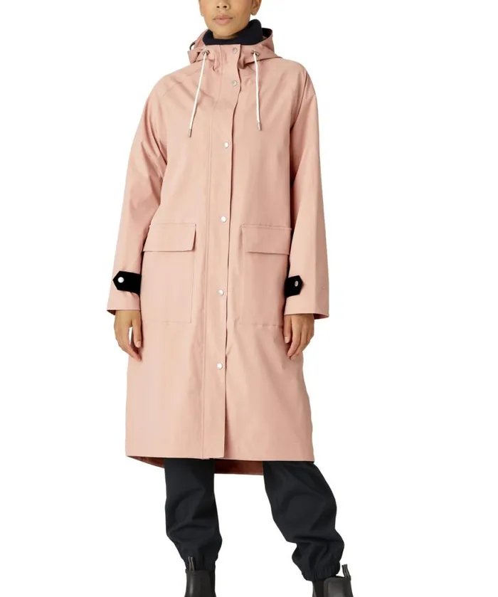 Women Raincoats Ilse Jacobsen Raincoat 8211 Misty Rose