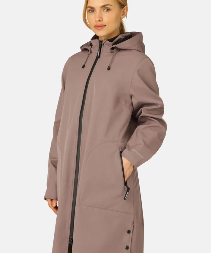 Women Raincoats Ilse Jacobsen Raincoat 8211 Old Lavender