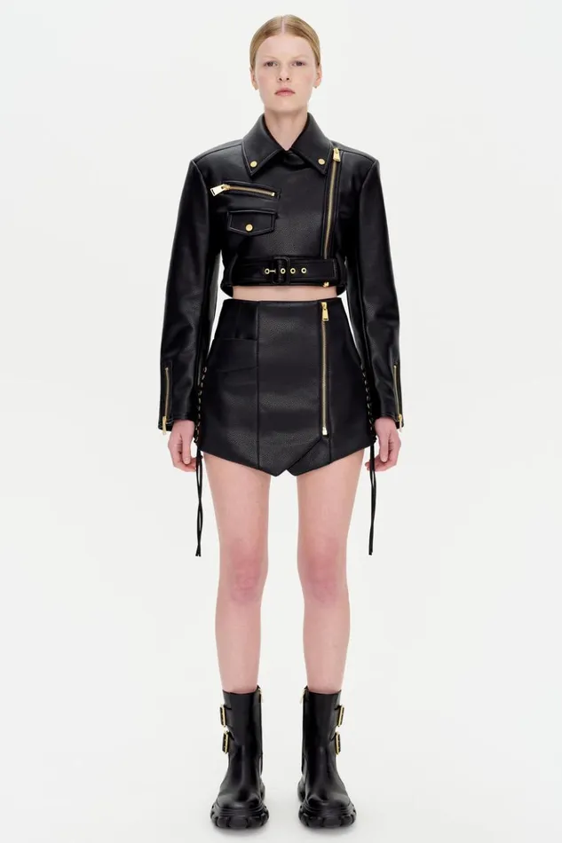 Women Rider Skirt Black Jonathan Simkhai Pants and Bottoms