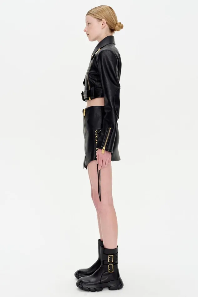 Women Rider Skirt Black Jonathan Simkhai Pants and Bottoms