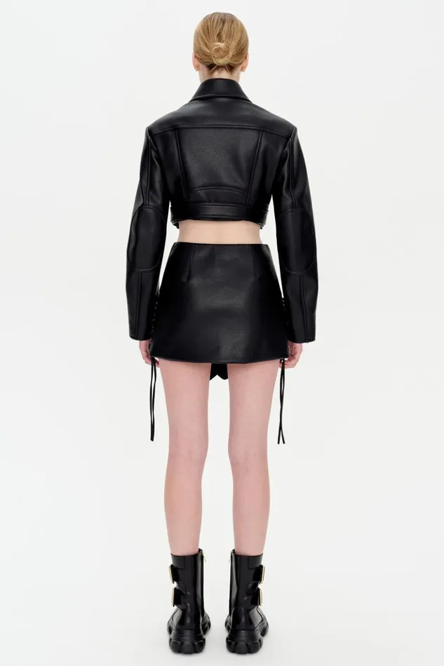 Women Rider Skirt Black Jonathan Simkhai Pants and Bottoms