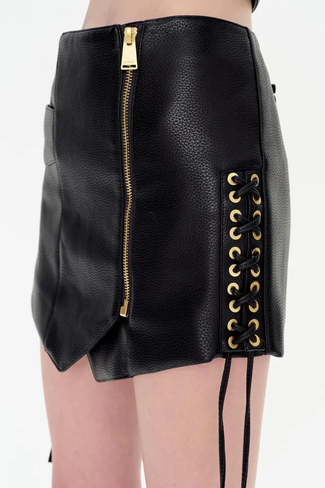 Women Rider Skirt Black Jonathan Simkhai Pants and Bottoms