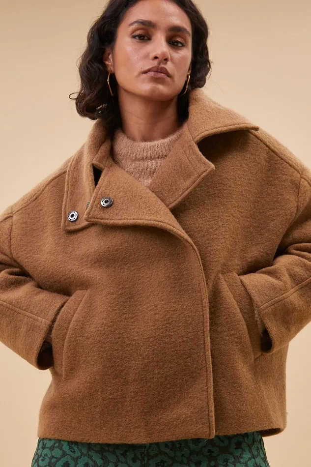 Women Rika Coat Camel Bybar Jackets Women Rika Coat Camel Bybar Jackets