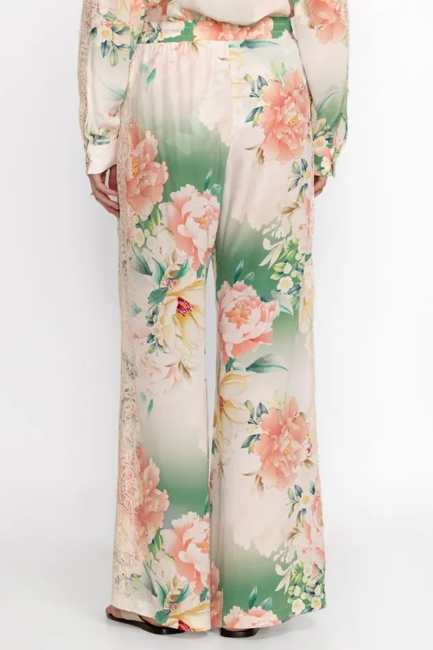 Women RUKSANA SILK EASY PANT Ruksana Johnny Was Bottoms Women RUKSANA SILK EASY PANT Ruksana Johnny Was Bottoms
