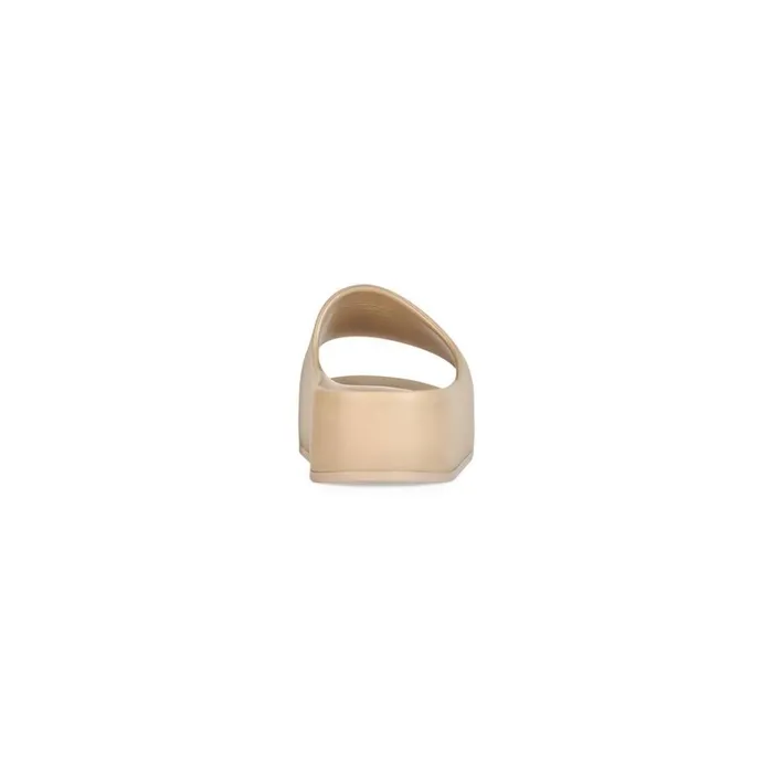 Women Sandals and Mules Balenciaga Chunky Slide Sandal In Brown