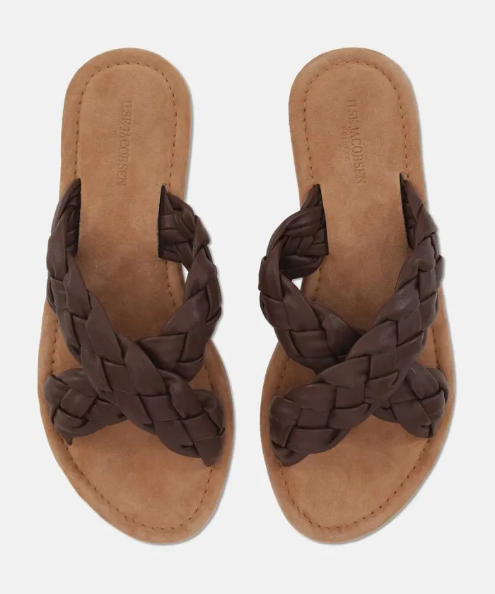 Women Sandals Ilse Jacobsen Leather Sandal 8211 Bison Women Sandals Ilse Jacobsen Leather Sandal 8211 Bison