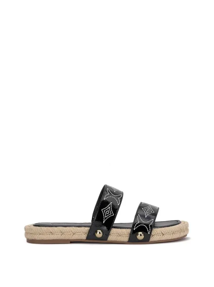 Women Sandals Jessica Simpson Jasdin Espadrille Sandal In Black