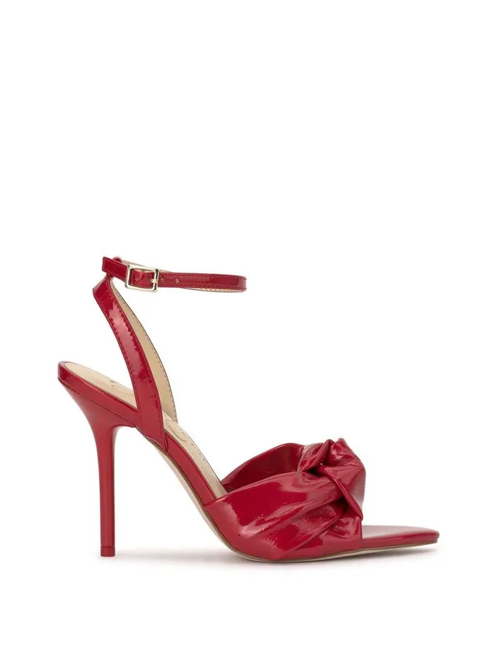 Women Sandals Jessica Simpson Neveny High Heel In Red Muse