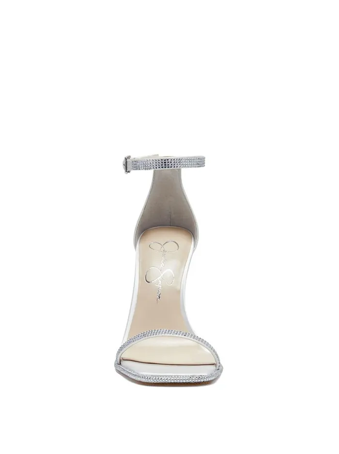Women Sandals Jessica Simpson Ostey High Heel In White