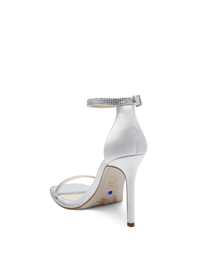 Women Sandals Jessica Simpson Ostey High Heel In White