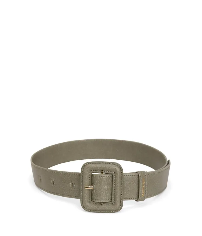 Women Sarra Vegan Waist Belt Sage Matt and Nat Belts