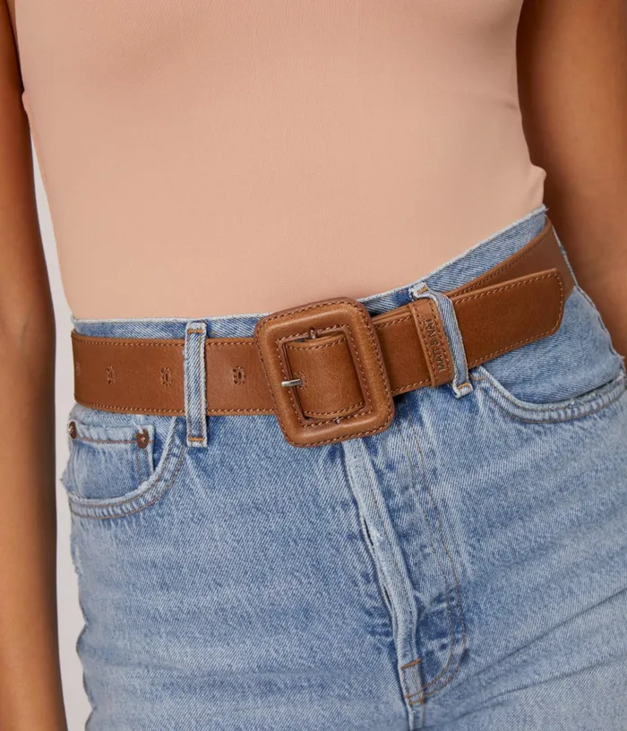Women Sarra Vegan Waist Belt Sage Matt and Nat Belts