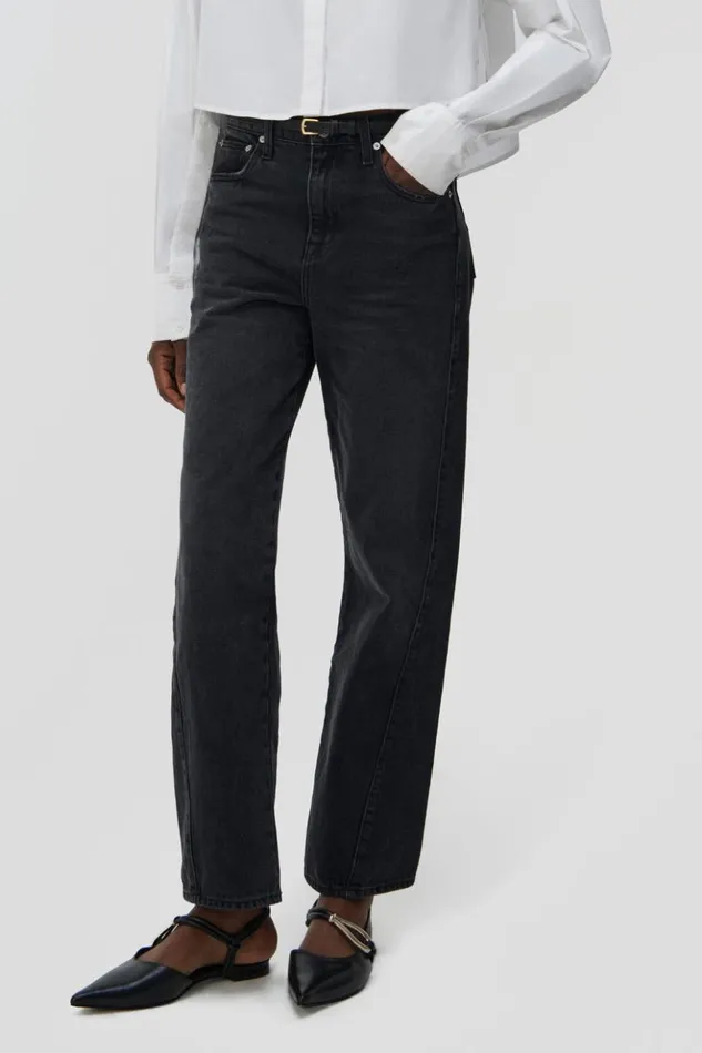 Women Sawyer Denim Madeira Wash Jonathan Simkhai Pants and Bottoms