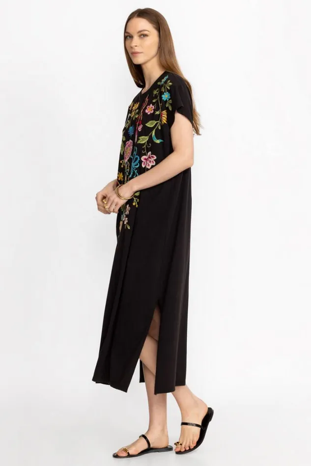 Women SHERI RELAXED KNIT DRESS Black Johnny Was Dresses Women SHERI RELAXED KNIT DRESS Black Johnny Was Dresses