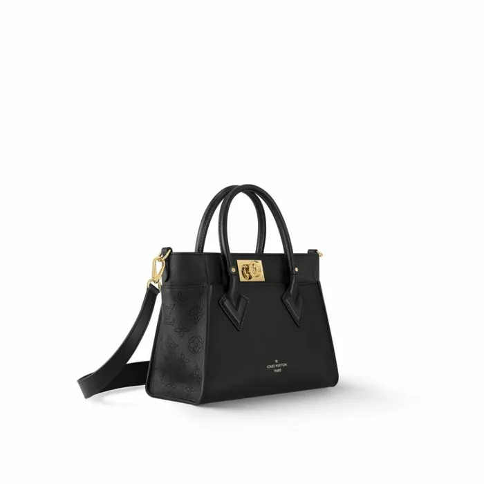 Women Shoulder and Totes Louis Vuitton Louis Vuitton M21546 On My Side PM Black 8211 Louis Vuitton Handbag Store