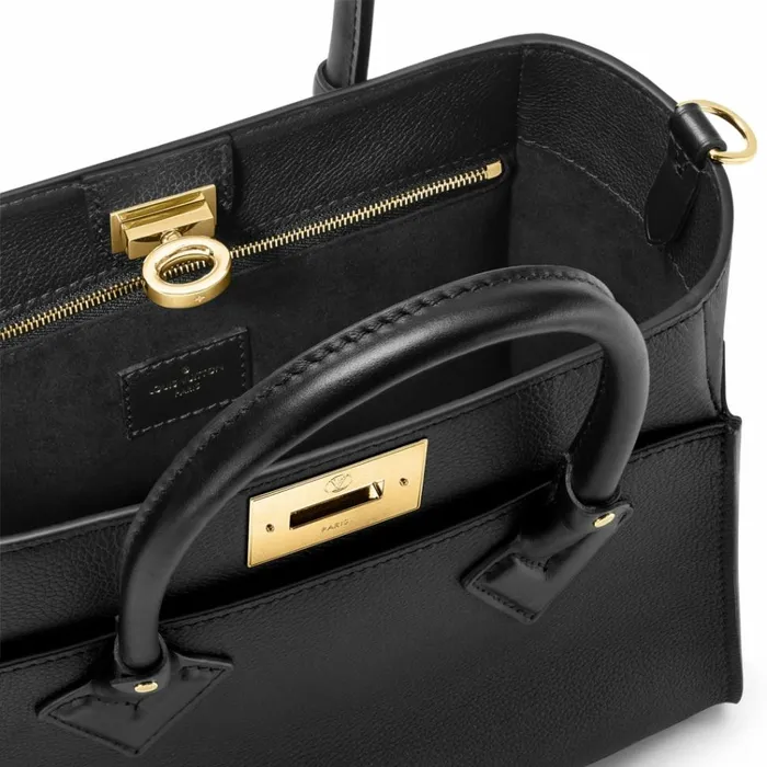 Women Shoulder and Totes Louis Vuitton Louis Vuitton M21546 On My Side PM Black 8211 Louis Vuitton Handbag Store