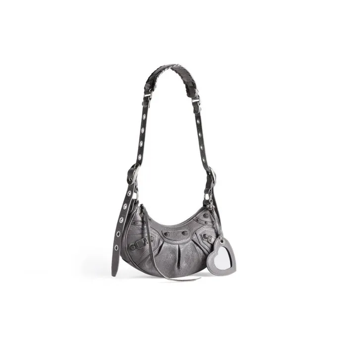Women Shoulder Bags Balenciaga Le Cagole Xs Shoulder Bag In Dark Grey