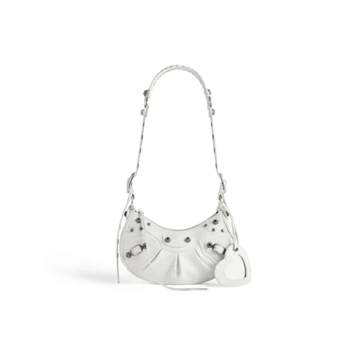 Women Shoulder Bags Balenciaga Le Cagole Xs Shoulder Bag In White