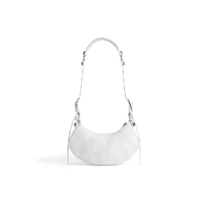 Women Shoulder Bags Balenciaga Le Cagole Xs Shoulder Bag In White