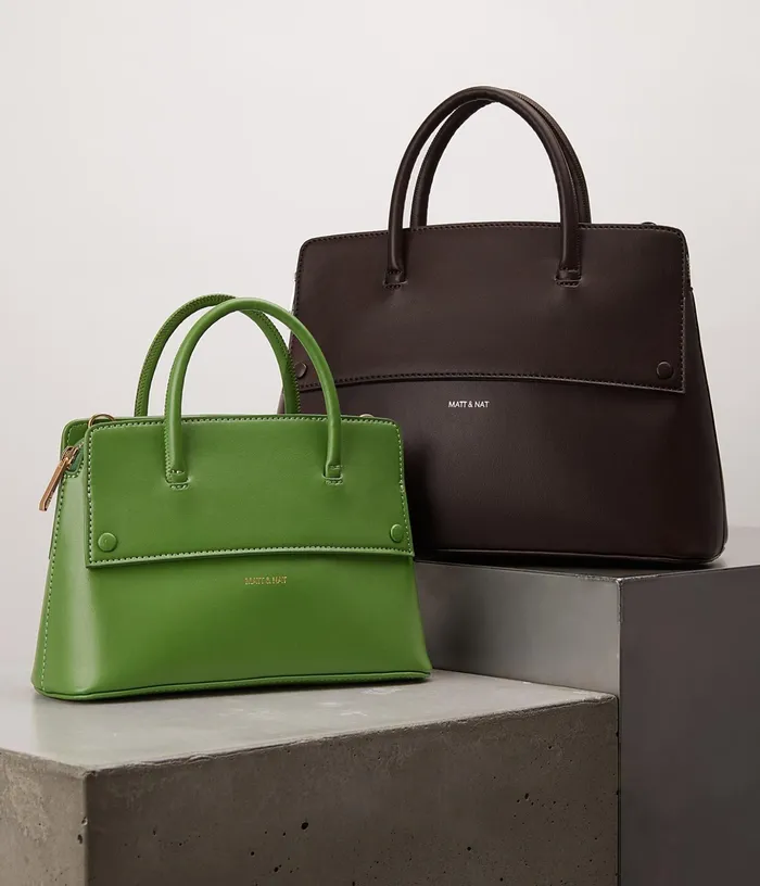 Women Silva Sm Small Vegan Satchel 8211 Appleskin Organic Matt and Nat Satchels