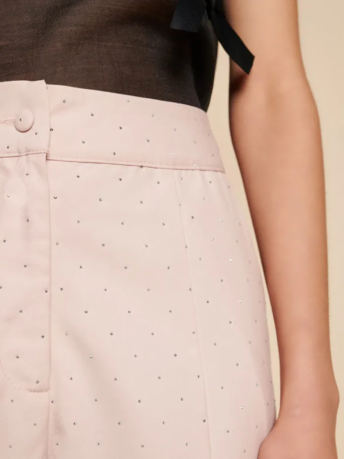 Women Sister Jane Bottoms Apple Gem Trousers Dusty Pink