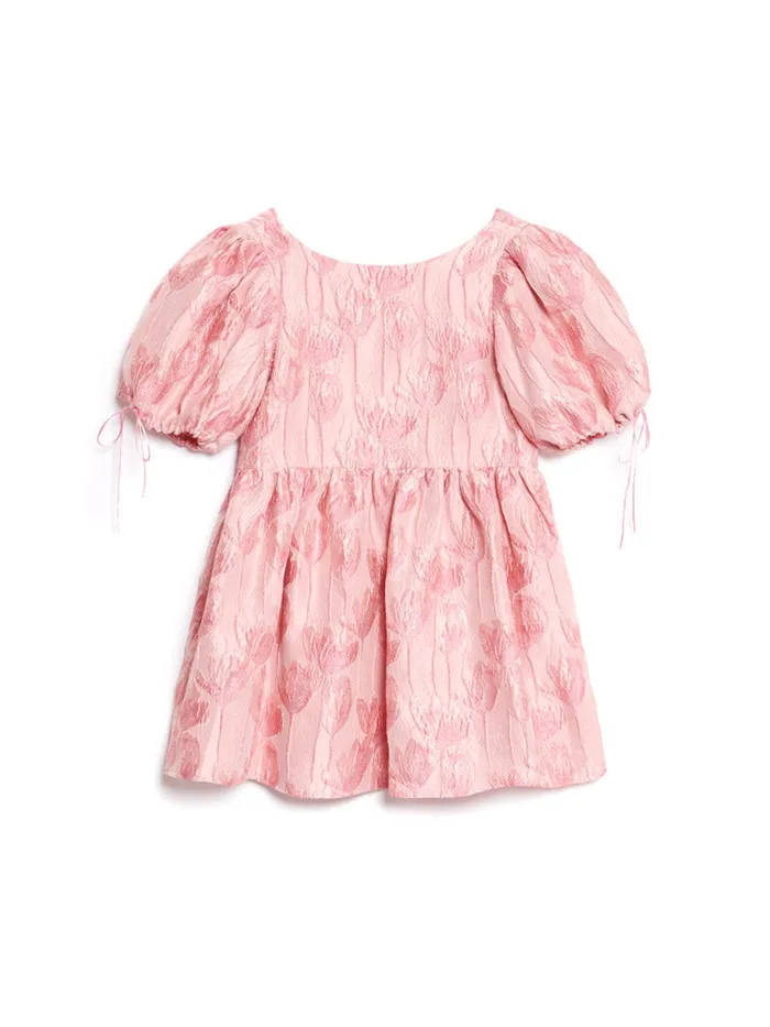 Women Sister Jane Dresses DREAM Darling Jacquard Mini Dress Raspberry Pink