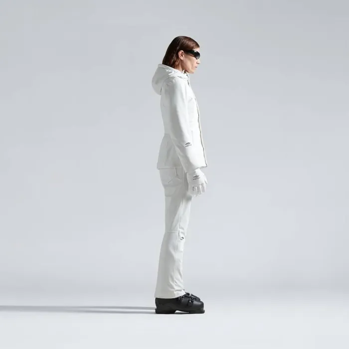 Women Ski Balenciaga Skiwear 8211 3b Sports Icon Ski Hourglass Parka In White