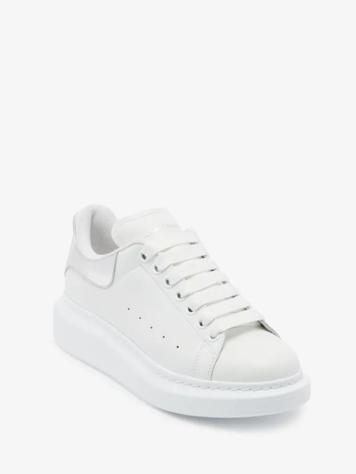 Women Sneakers Alexander McQueen Oversized Sneaker Whitesilver