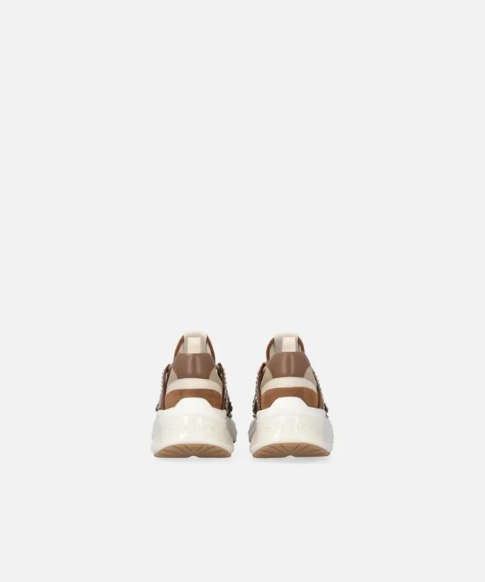 Women Sneakers Pinko Ariel Sneakers With Laces And Rhinestones Rope Beige Women Sneakers Pinko Ariel Sneakers With Laces And Rhinestones Rope Beige