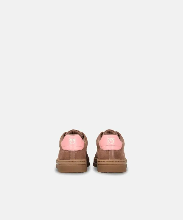 Women Sneakers Pinko Sneakers With Coloured Laces Brown Women Sneakers Pinko Sneakers With Coloured Laces Brown