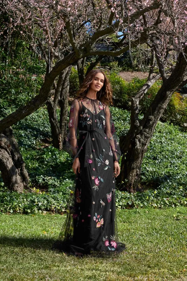 Women SPELLBOUND DRESS Navy Johnny Was Dresses Women SPELLBOUND DRESS Navy Johnny Was Dresses