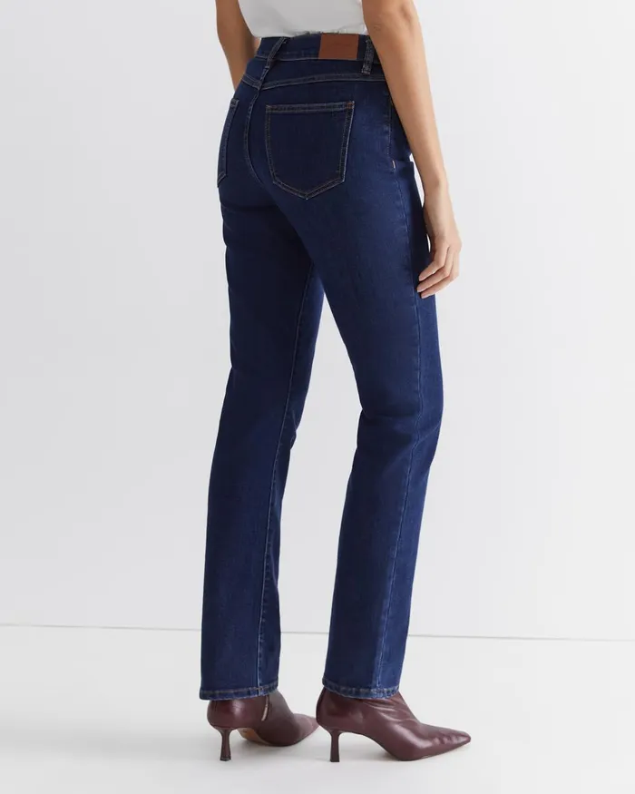 Women Sportscraft Pants Simone Straight Jean Indigo