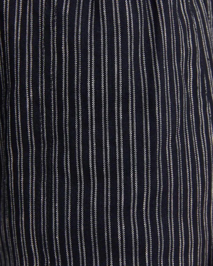 Women Sportscraft Shorts Rosa Stripe Linen Short Navywhite