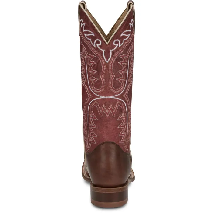 WOMEN Stella 13034 Western Boot Brown Justin Boots Western