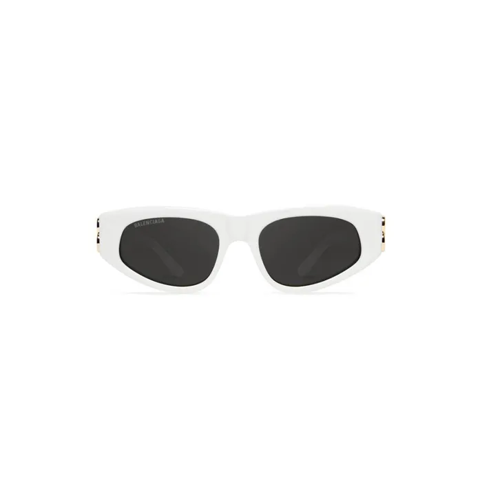 Women Sunglasses Balenciaga Dynasty Dframe Sunglasses In White