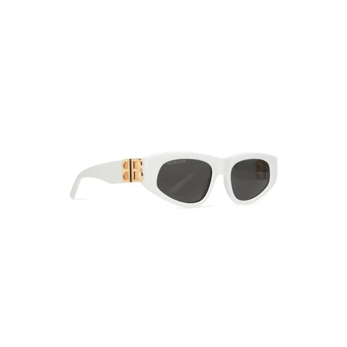 Women Sunglasses Balenciaga Dynasty Dframe Sunglasses In White