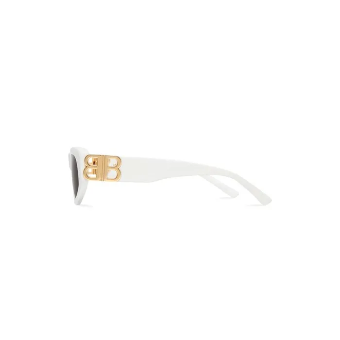 Women Sunglasses Balenciaga Dynasty Dframe Sunglasses In White