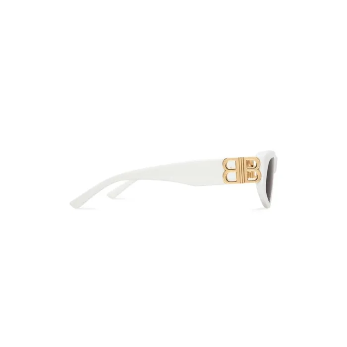 Women Sunglasses Balenciaga Dynasty Dframe Sunglasses In White
