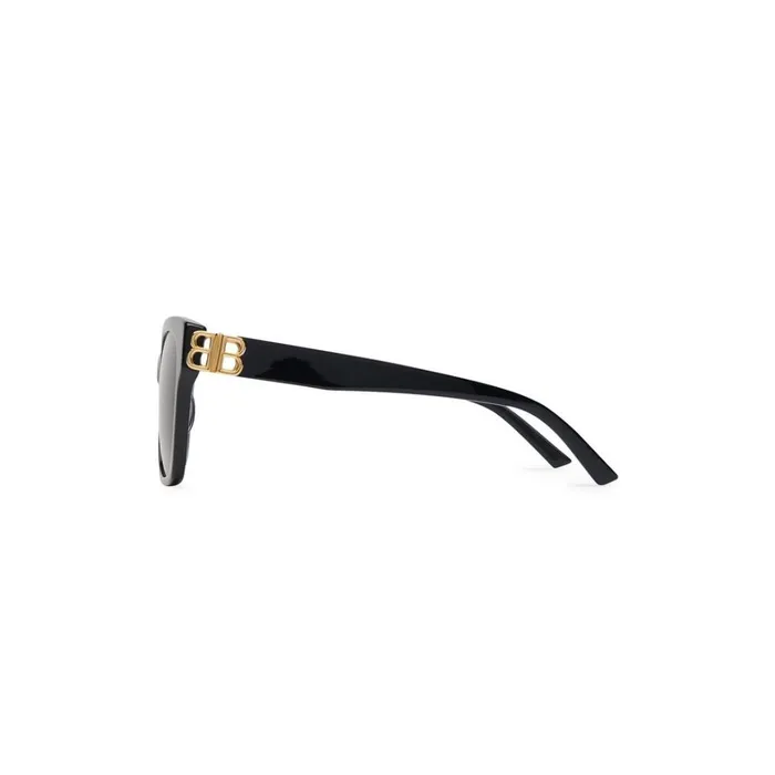 Women Sunglasses Balenciaga Dynasty Square Sunglasses In Black