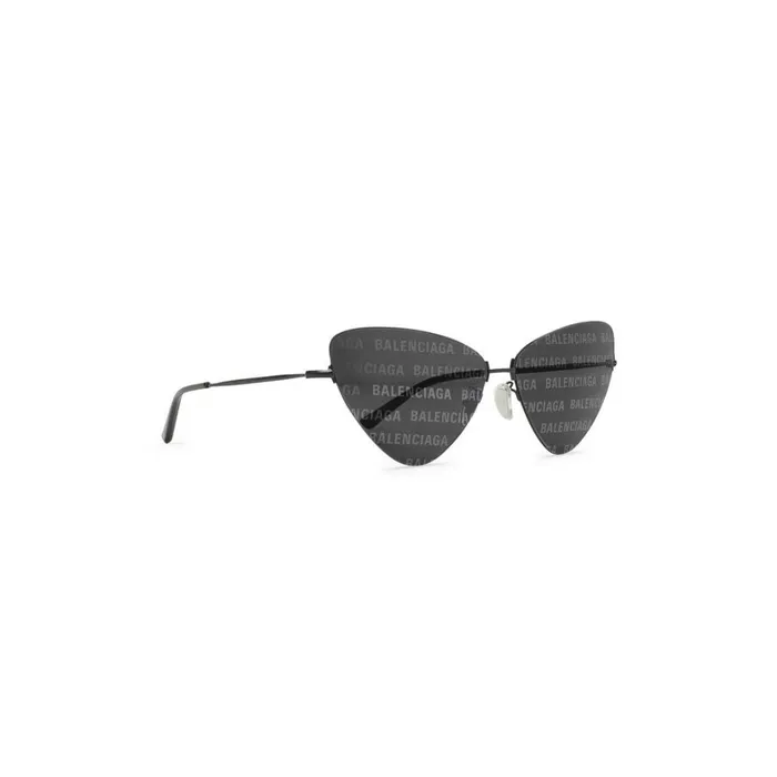 Women Sunglasses Balenciaga Invisile Xxl Cat Sunglasses In Grey