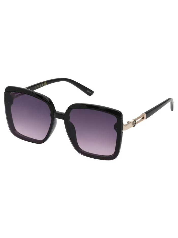 Women Sunglasses Jessica Simpson Oversized Fashionable Square Sunglasses In Black Women Sunglasses Jessica Simpson Oversized Fashionable Square Sunglasses In Black