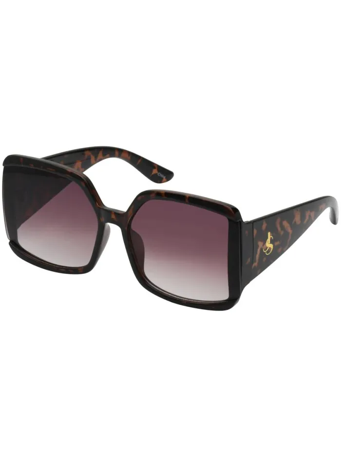 Women Sunglasses Jessica Simpson Stylish Square Sunglasses In Tortoise