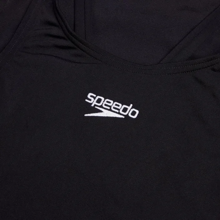 Women Swimming Costumes Speedo Women039s Endurance V Neck Swimsuit Black