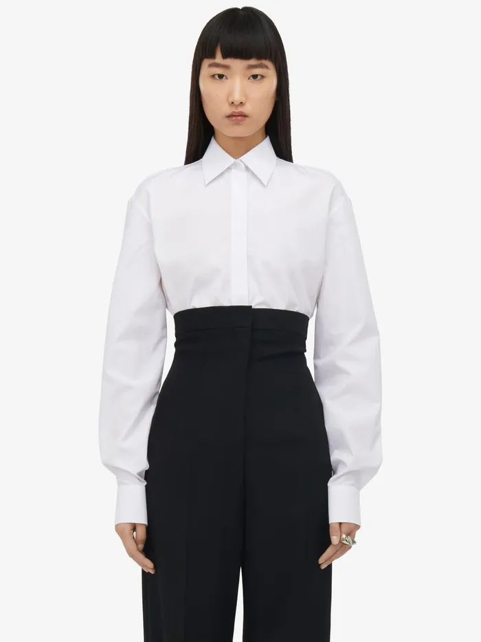 Women Tailoring Alexander McQueen Corset HighWaisted Trousers Black