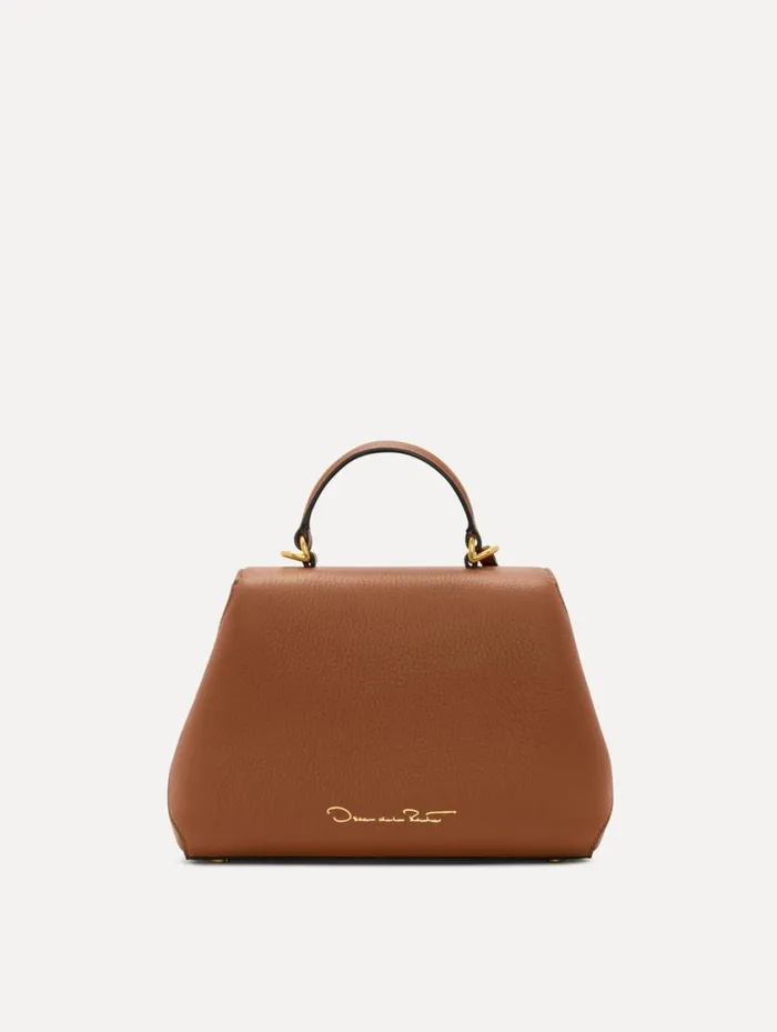 Women The Mini Poppy Cognac Oscar De La Renta Handbags Women The Mini Poppy Cognac Oscar De La Renta Handbags